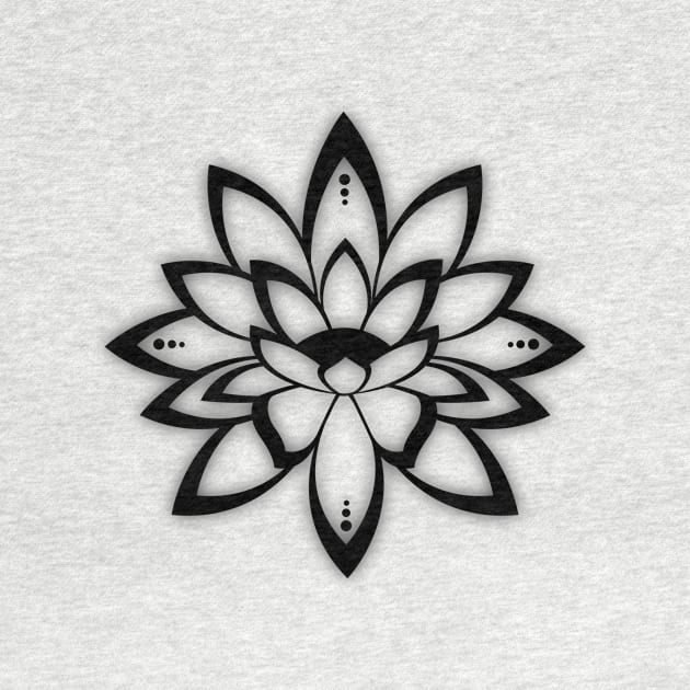 Lotus Flower Symbol by MellowGroove